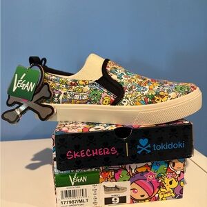 Skechers x Tokidoki Multicolor Slip-On Shoes